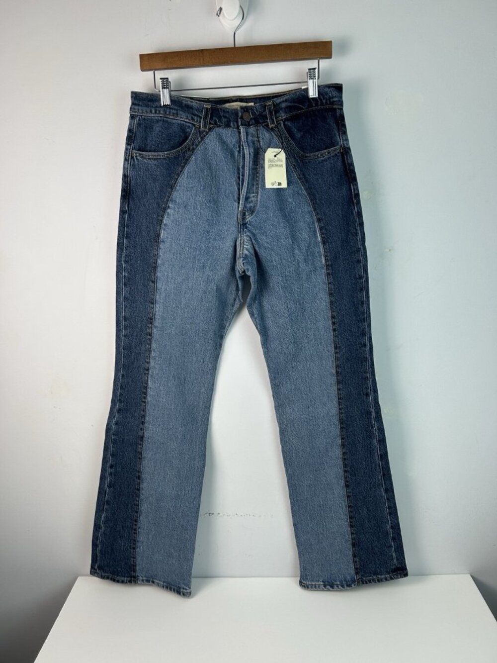 Levi’s Premium Western Wedgie Bootcut Jeans Womens 30 X 32 Two Toned Button Fly
